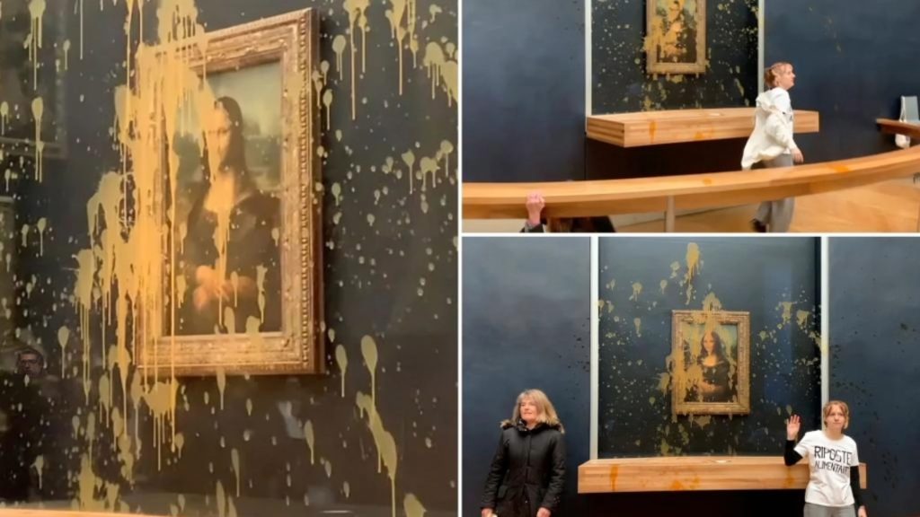 Activists Target Mona Lisa in Bold Protest – Thats Viral Now